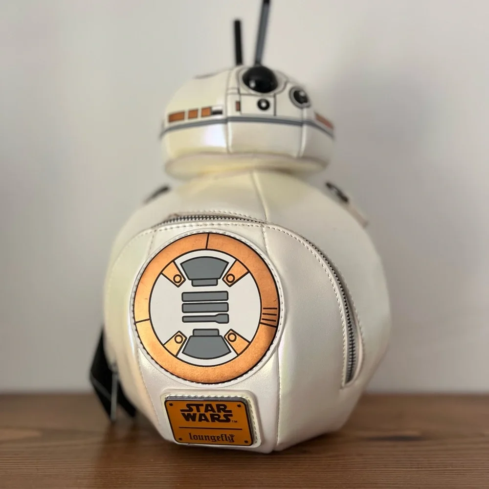 Loungefly Star Wars: The Force Awakens BB-8 Droid Figural Crossbody Bag NWT